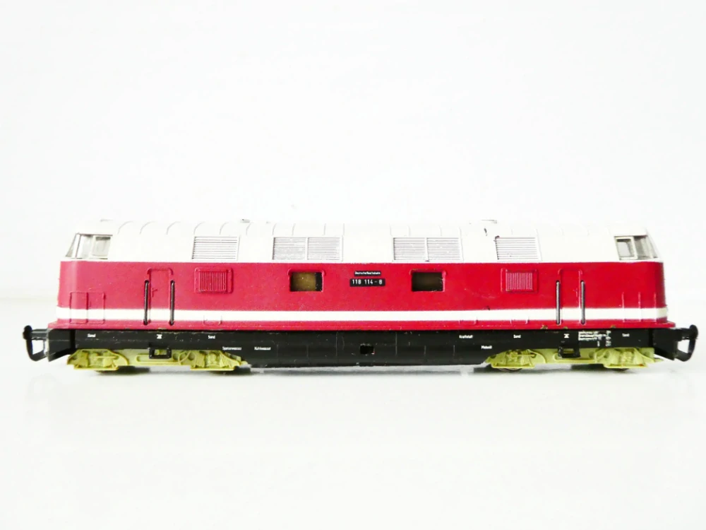 TT BTTB Dieselová lokomotiva BR 118 114-8 DR OSVĚTLENÁ v krabičce s návodem