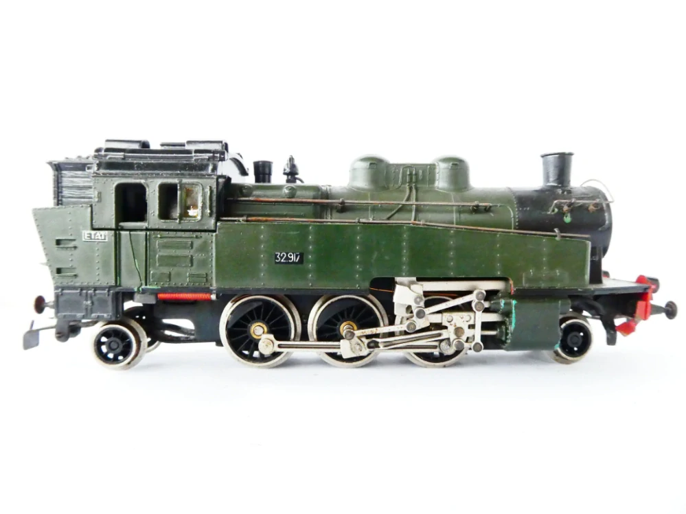 H0 GÜTZOLD Parní lokomotiva BR 32 917.ETAT SNCF zelená