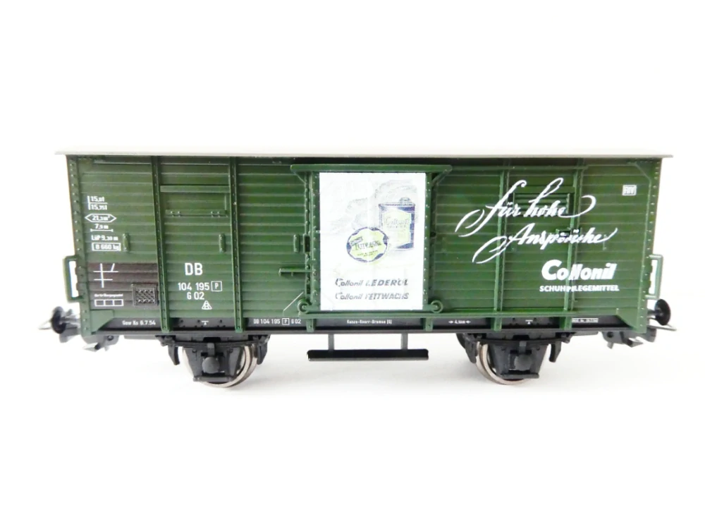 H0 PIKO 54985 Nákladní vůz krytý G02 »Collonil« DB NOVÝ NEPOUŽITÝ v originální krabičce