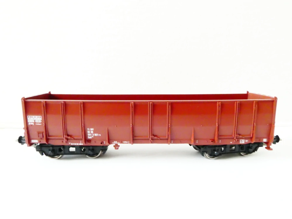 H0 PIKO 57769 Nákladní vůz otevřený 80 591 3 801-6 DB TOP STAV NEPOUŽITÝ v orig. krabičce