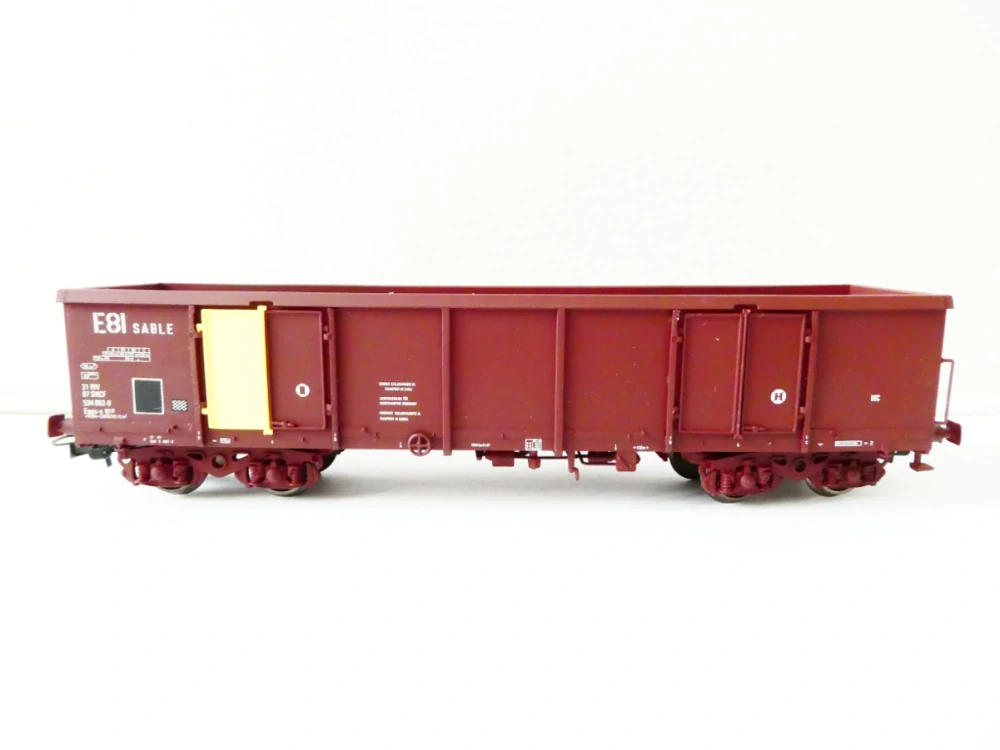 H0 LILIPUT L224406 Nákladní vůz otevřený s otevíracími bočními vraty E81 SABLE 87 534 802-0 SNCF TOP STAV NEPOUŽITÝ v orig. krabičce