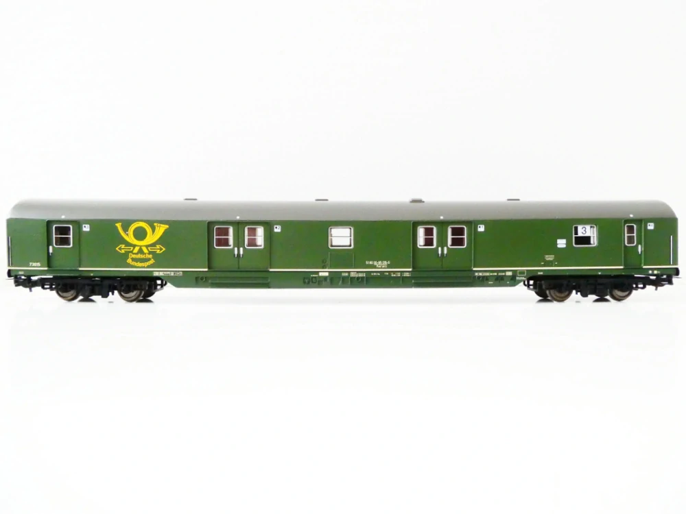 H0 SACHSENMODELLE 14638 Poštovní vůz 51 80 00-95 015-5 Deutsche Bundespost TOP STAV NEPOUŽITÝ v originální krabičce včetně doplňků
