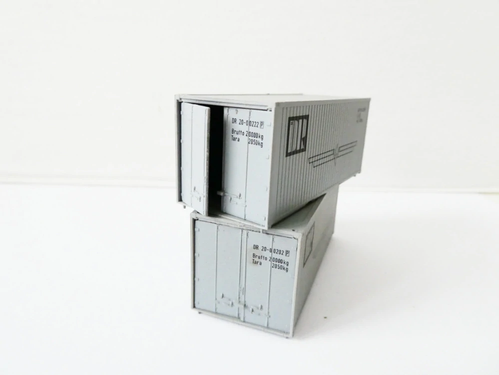 H0 SET 2 ks Kontejner DR TOP STAV