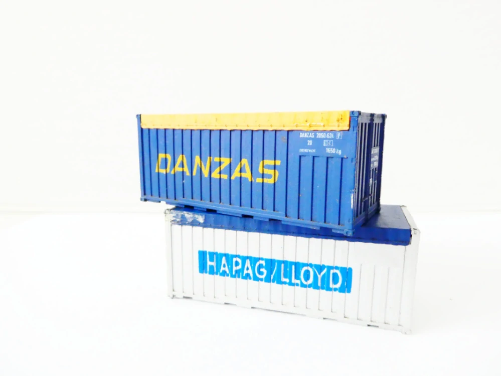 H0 ROCO SET 2 ks Kontejner DANZAS a HAPAG/LLOYD