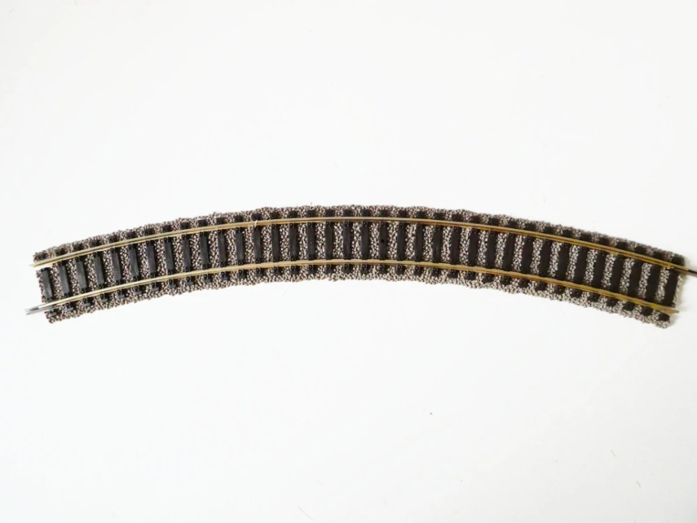 H0 Fleischmann 6125 Kolej oblouková  R2=420 mm, 36° - 8 ks v originálním balení TOP STAV NEPOUŽITÉ