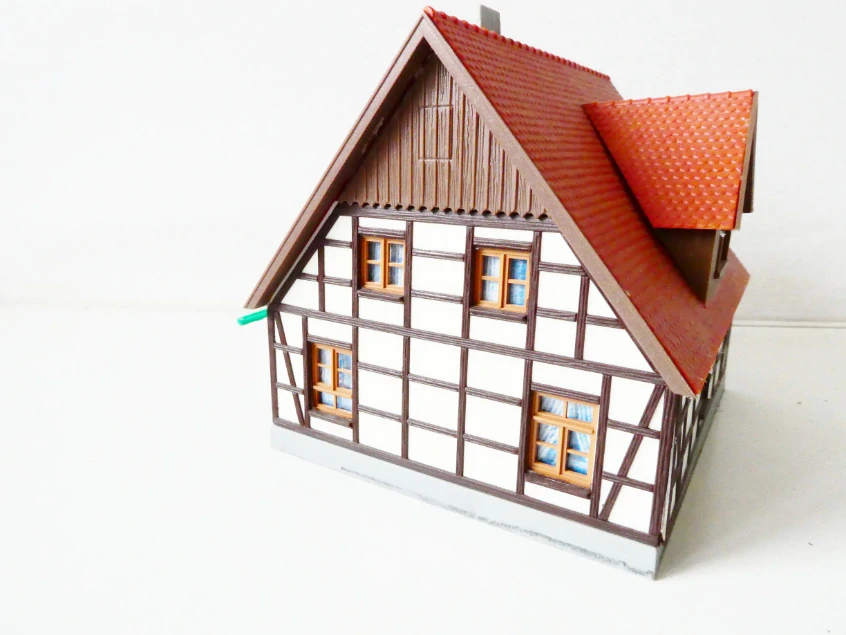 H0 KIBRI Hrázděný rodinný dům