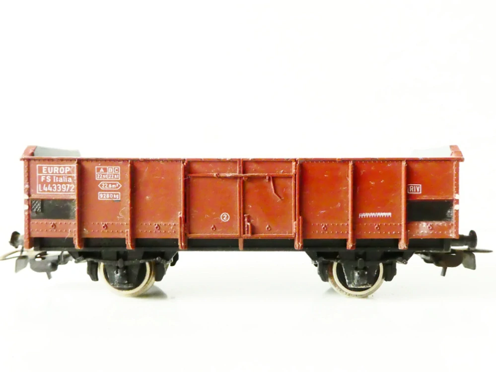 H0 PIKO Nákladní vůz otevřený EUROP L4433972 FS Italia PĚKNÝ STAV
