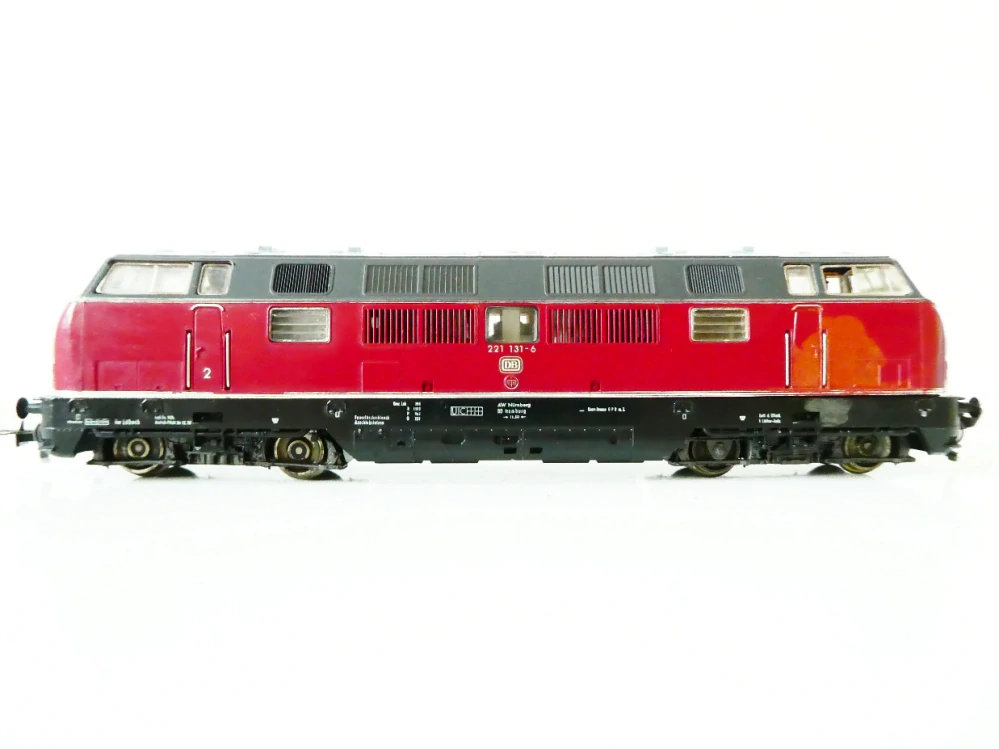 H0 FLEISCHMANN Dieselová lokomotiva BR 221 131-6 DB PĚKNÝ STAV