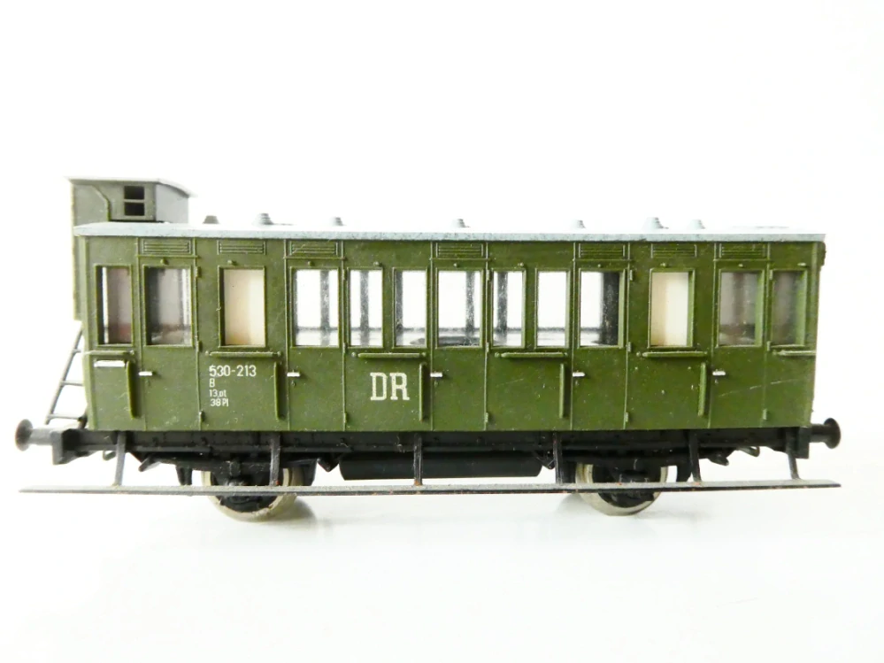 H0 PIKO Osobní vůz 530-213 s budkou brzdaře DR PĚKNÝ STAV
