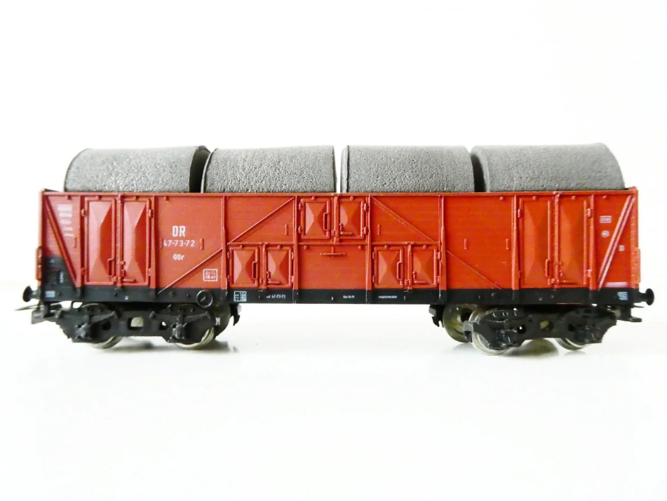 H0 PIKO Nákladní vůz otevřený 47-73-72 DR s nákladem PĚKNÝ STAV