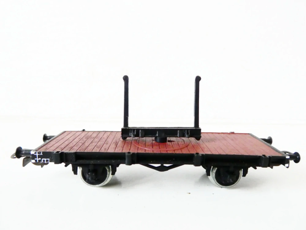 H0 PIKO Plošinový vůz s točnou TOP STAV