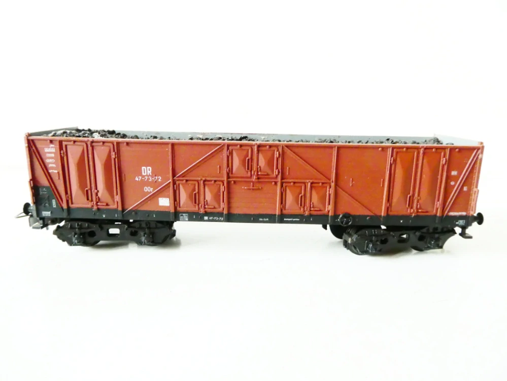 H0 PIKO Nákladní vůz otevřený 47-73-72 s nákadem uhlí DR PĚKNÝ STAV