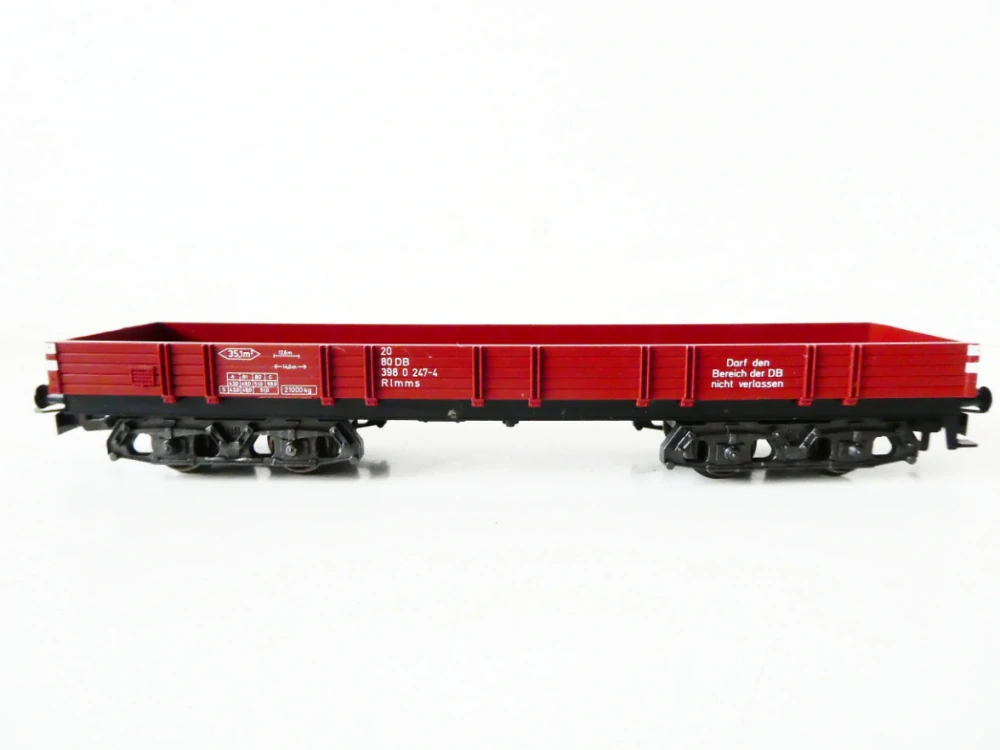 H0 MÄRKLIN Nákladní vůz nízkostěnný 20 80 398 0 247-7 DB TOP STAV