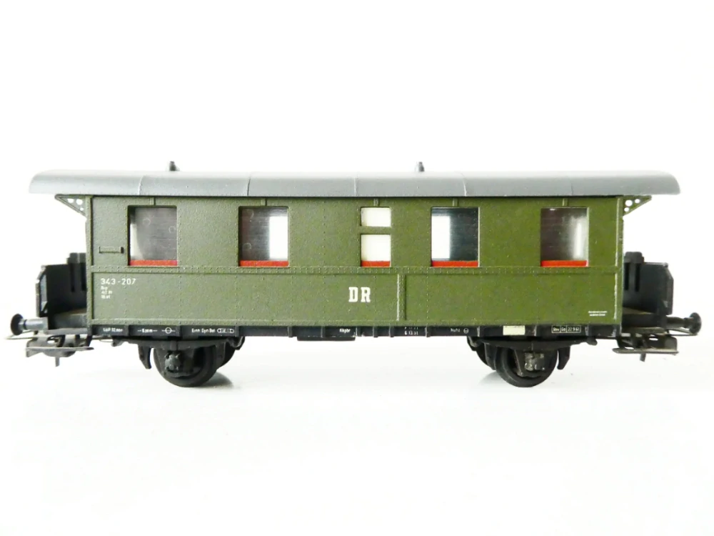 H0 Prefo/PIKO Osobní vůz 343-207 DR PĚKNÝ STAV