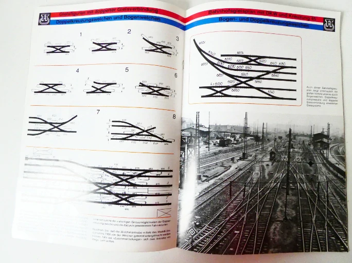 TT BTTB Katalog kolejiva Ins richtige Gleis mit Berliner TT Bahnen PĚKNÝ STAV