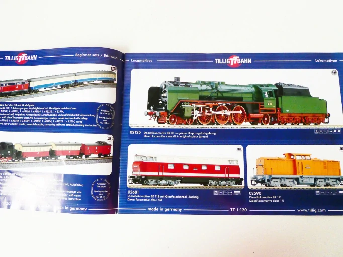 TT TILLIG Katalog produktů Novinky 2005 PĚKNÝ STAV