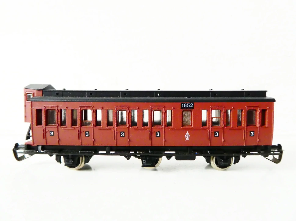 TT BTTB Osobní vůz s budkou brzdaře 3. tř. KPEV 1652 