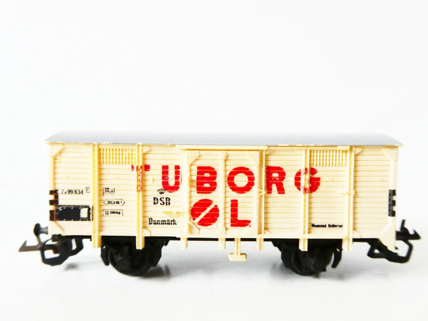 TT ZEUKE Nákladní chladírenský pivovarský vůz DSB PIVO TUBORG OL 