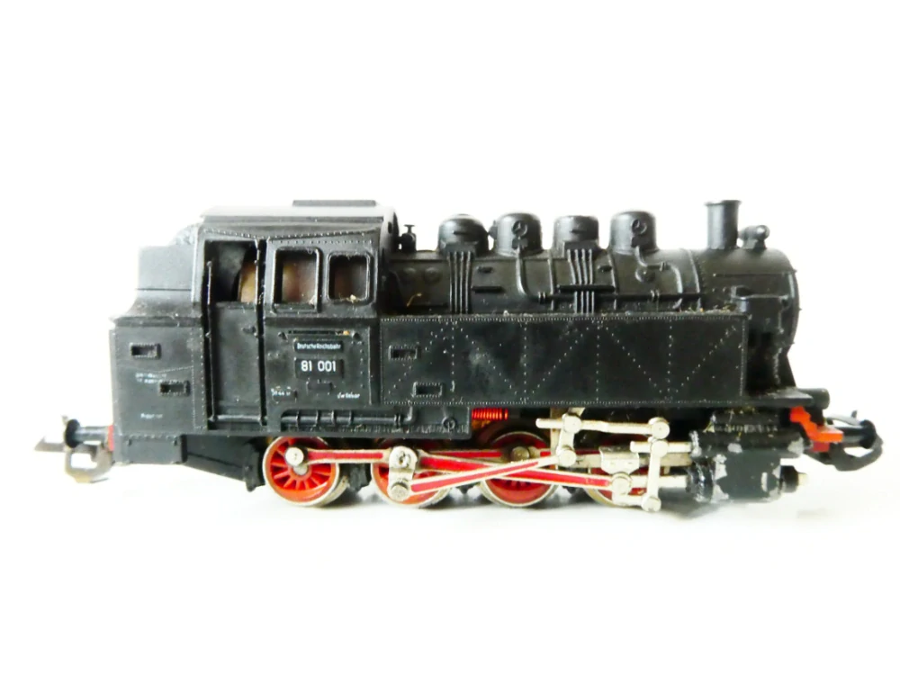 TT ZEUKE Parní lokomotiva BR 81 001 DR PĚKNÝ STAV