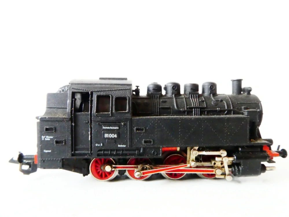 TT ZEUKE Parní lokomotiva BR 81 004 DR PĚKNÝ STAV