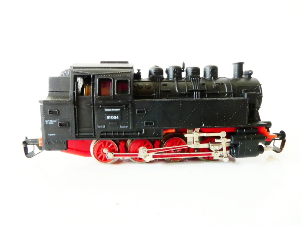 TT BTTB Parní lokomotiva BR 81 004 DR TOP STAV NEPOUŽÍVANÁ v krabičce s návodem