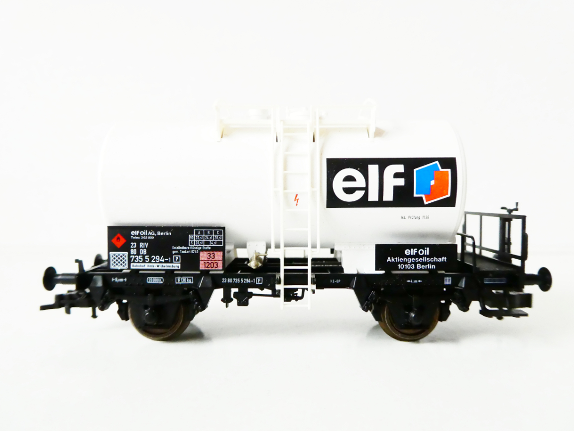 H0 FLEISCHMANN 5418 K Cisternový vůz ELF OIL 23 80 735 5 294-1 DB TOP STAV NEPOUŽITÝ