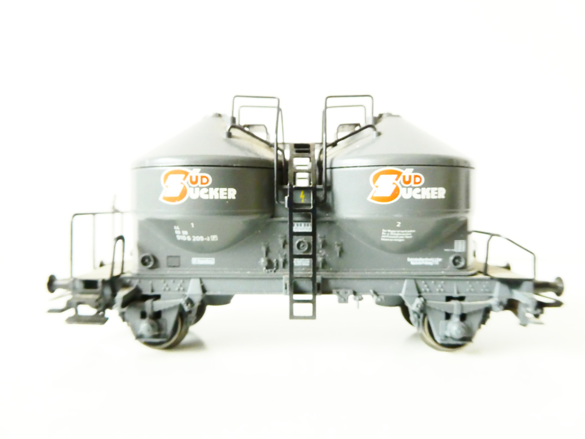 H0 TRIX 24066 Silový vůz na přepravu sypkých hmot SÜDZUCKER 44 80 9106 209-2 DB TOP STAV NEPOUŽÍVANÝ