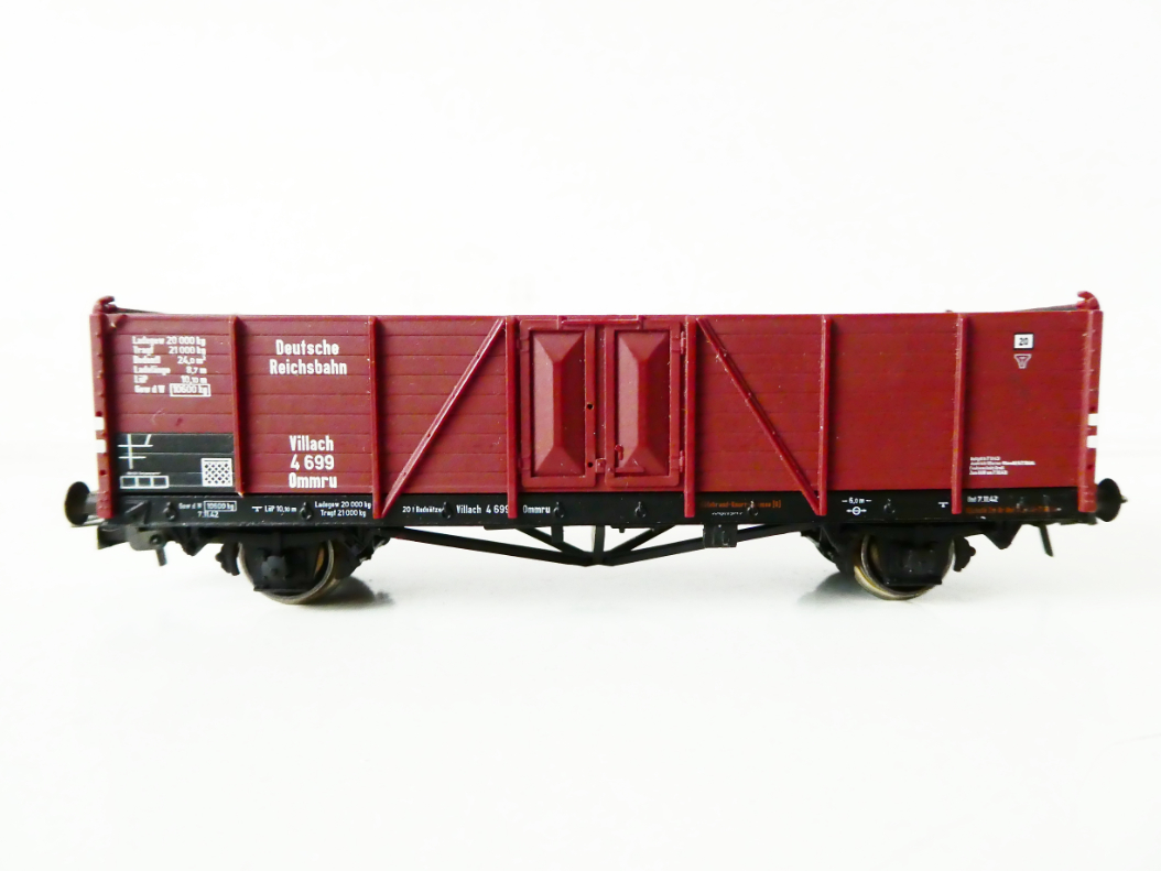 H0 LILIPUT L221723 Nákladní vůz otevřený 4699 s nákladem uhlí DR TOP STAV 