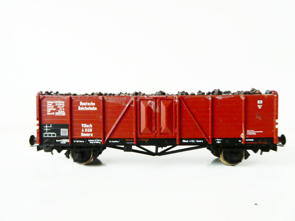 H0 LILIPUT L21100 Nákladní vůz otevřený 4699 s nákladem uhlí DR 