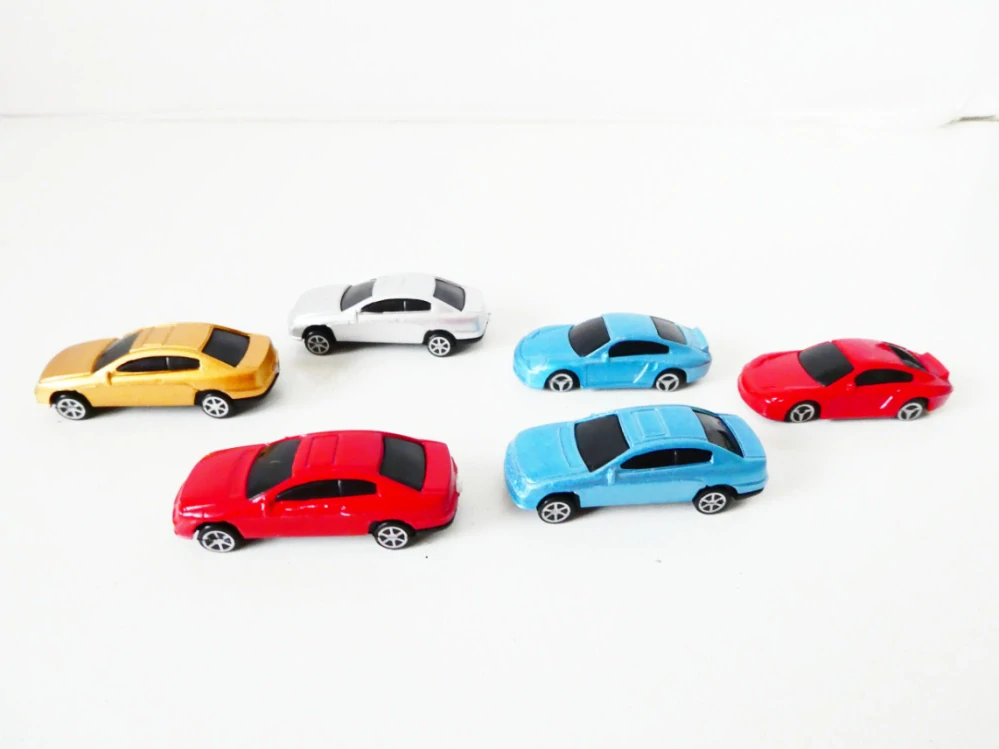 H0 SET 6 ks Osobní automobil PĚKNÝ STAV