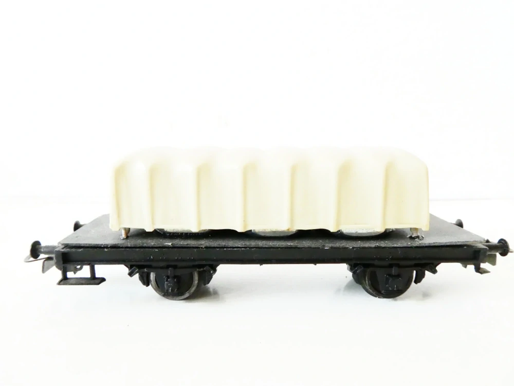 H0 PIKO Plošinový vůz s nákladem PĚKNÝ STAV