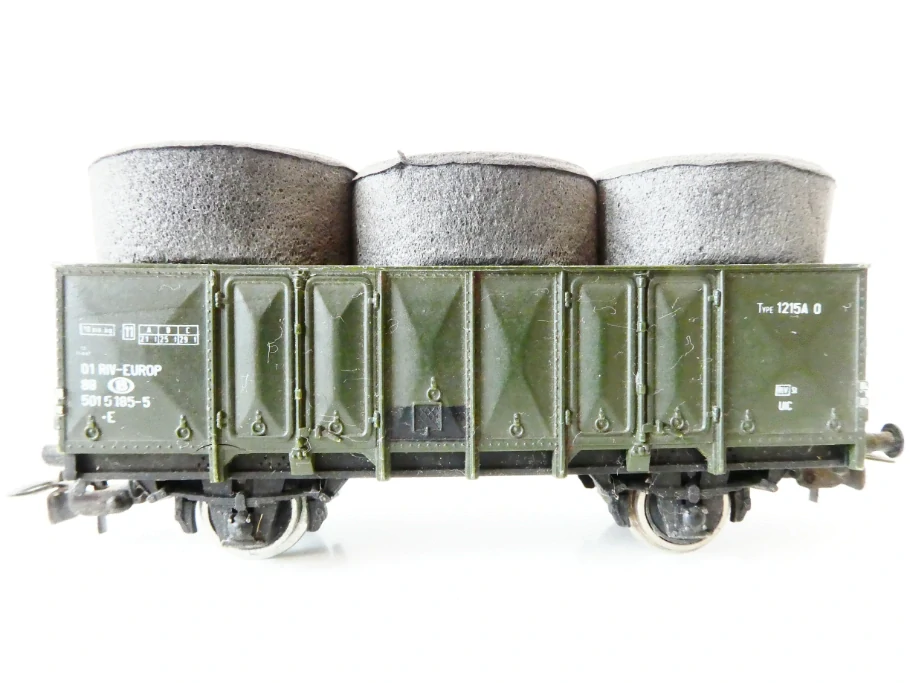 H0 PIKO Nákladní vůz krytý EUROP 01 88 5015 185-5 Belgie s nákladem 