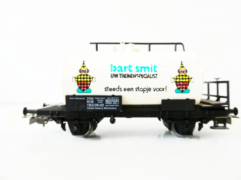 H0 PIKO Cisternový vůz 23 80 735 5219-8 BART SMIT DB PĚKNÝ STAV
