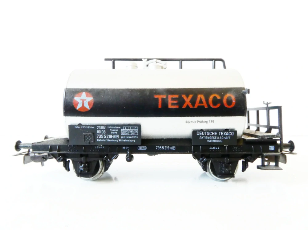 H0 PIKO Cisternový vůz 23 80 7355 219-8 TEXACO DB PĚKNÝ STAV
