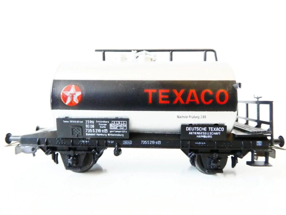 H0 PIKO Cisternový vůz 23 80 7355 219-8 TEXACO DB PĚKNÝ STAV