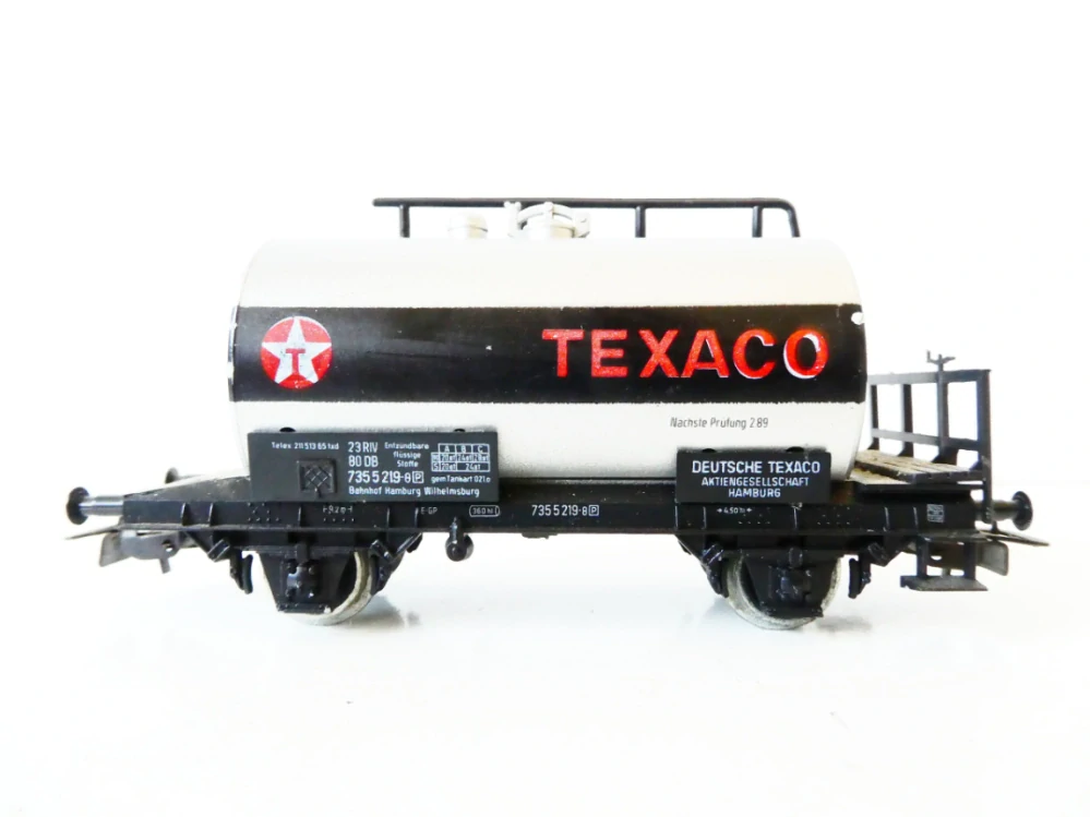 H0 PIKO Cisternový vůz 23 80 7355 219-8 TEXACO DB PĚKNÝ STAV