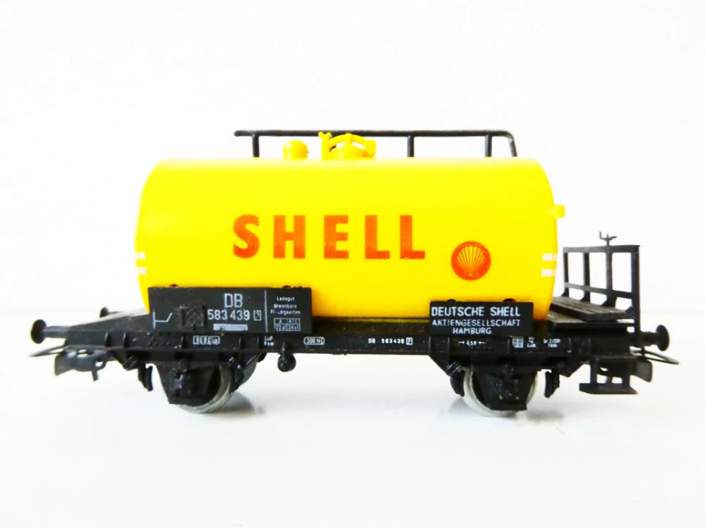 H0 PIKO Cisternový vůz 583 439 SHELL DB PĚKNÝ STAV