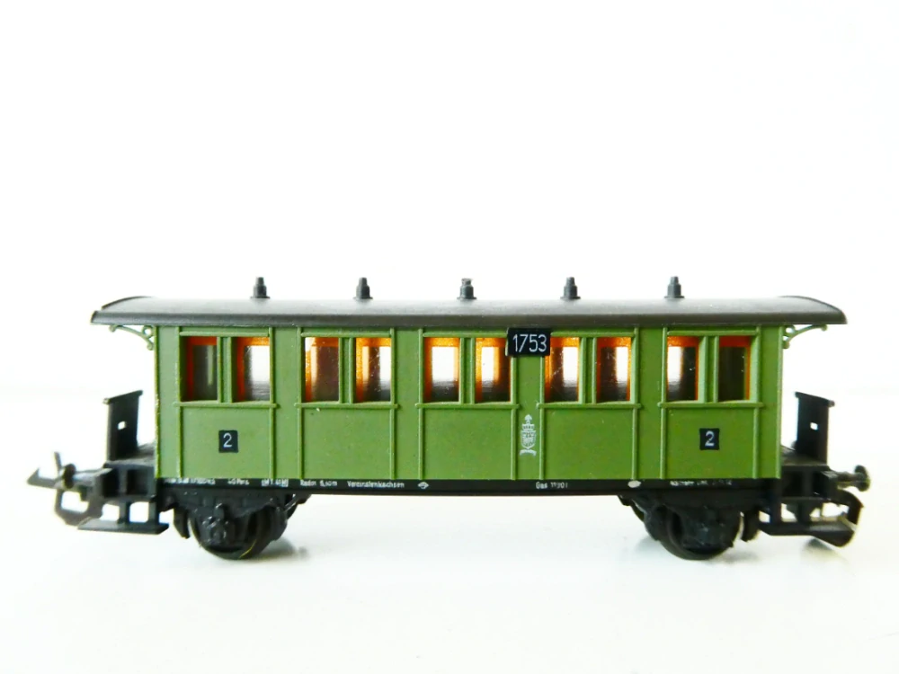 TT BTTB/ZEUKE  Osobní vůz 2. tř. 1753 KPEV PĚKNÝ STAV