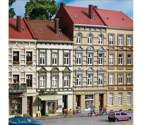 H0 Auhagen 11392 Dva městské domy  "Schmidtstrasse 13/15" NOVÁ STAVEBNICE NEOTEVŘENÁ