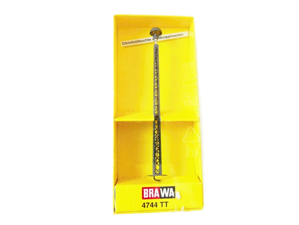 TT BRAWA 4744 Stožárová lampa pro kolejiště (příhradový stožár) 104 mm NOVÁ NEPOUŽITÁ v orig. balení