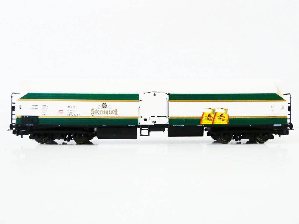 H0 SACHSENMODELLE 76193 Pivovarský vůz STERNQUELL 16 80 847 4173-5 DB TOP STAV NEPOUŽITÝ v orig. krabičce včetně doplňků a návodu