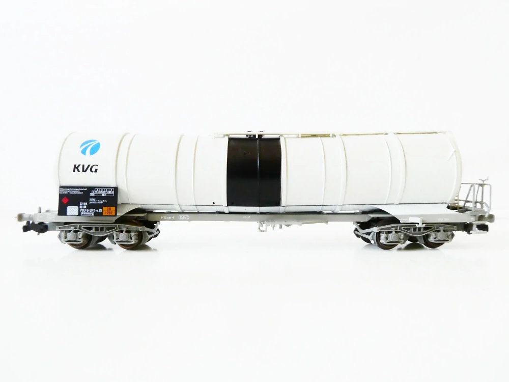 H0 SACHSENMODELLE 76109 Cisternový vůz Zans KVG  DB AG NEPOUŽITÝ v originální krabičce včetně doplňků a návodu