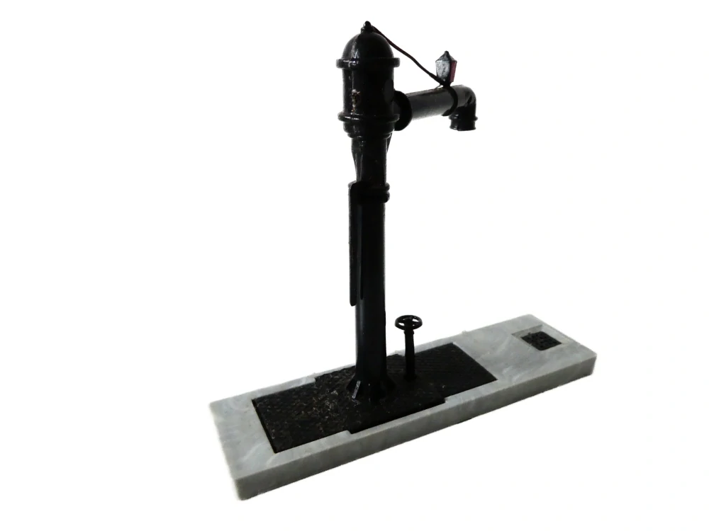 H0/TT Vodní jeřáb - pumpa 6,5 cm PĚKNÝ STAV