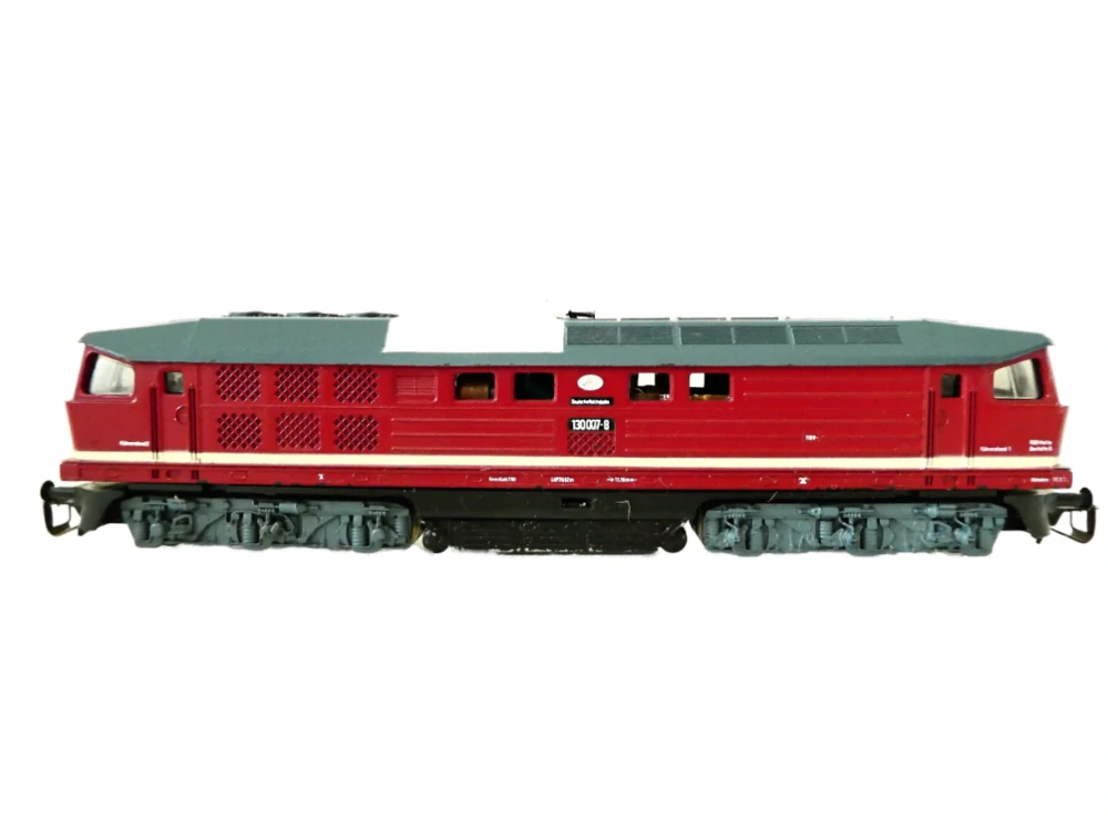 TT BTTB Dieselová lokomotiva BR 130 007-8 DR OSVĚTLENÁ PĚKNÝ STAV v orig. krabičce