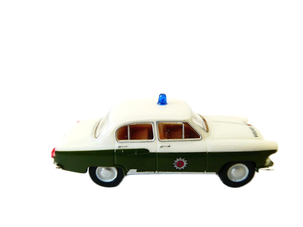 TT HERPA Policejní vůz Wartburg 311 VOLKS POLIZEI TOP STAV
