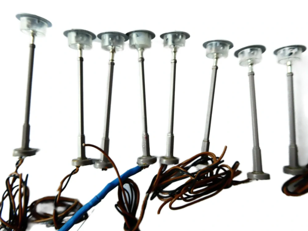 TT VERO Pouliční lampa 5 cm SET 10 ks PĚKNÝ STAV