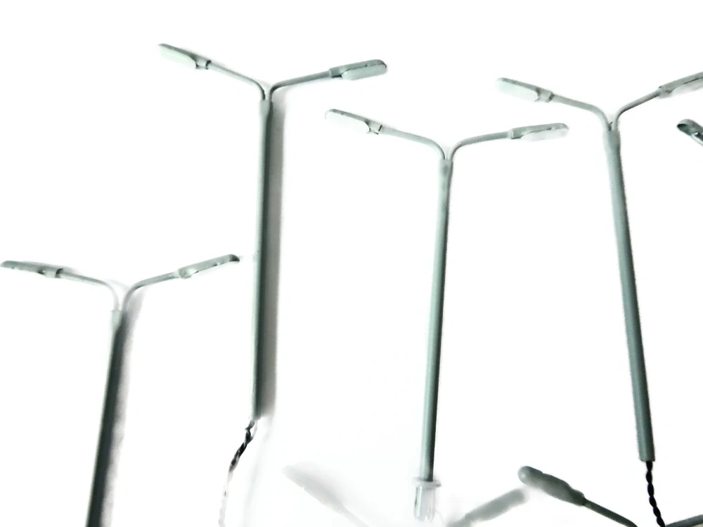 TT Drážní lampa dvojitá - SET 10 ks - výška 7 cm