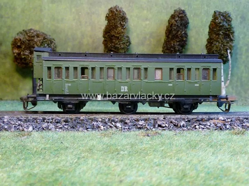 TT Osobní vůz DR 3-osý s budkou