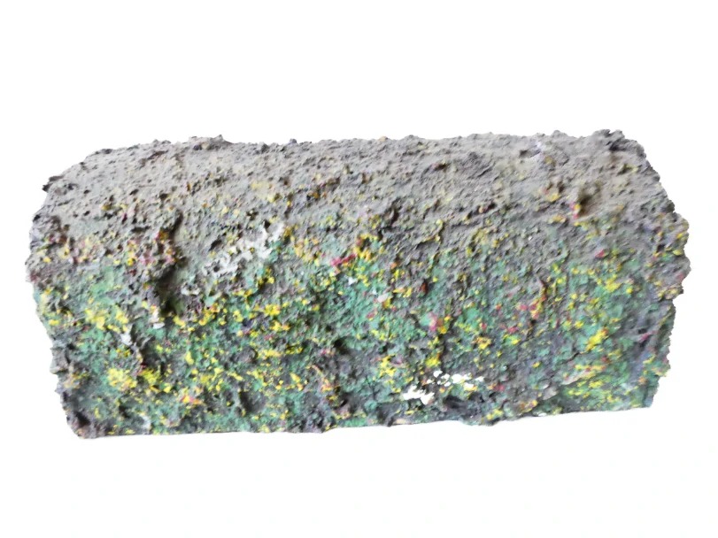 H0 Tunel jednokolejný masivní 30,5 x 15 x 14 cm
