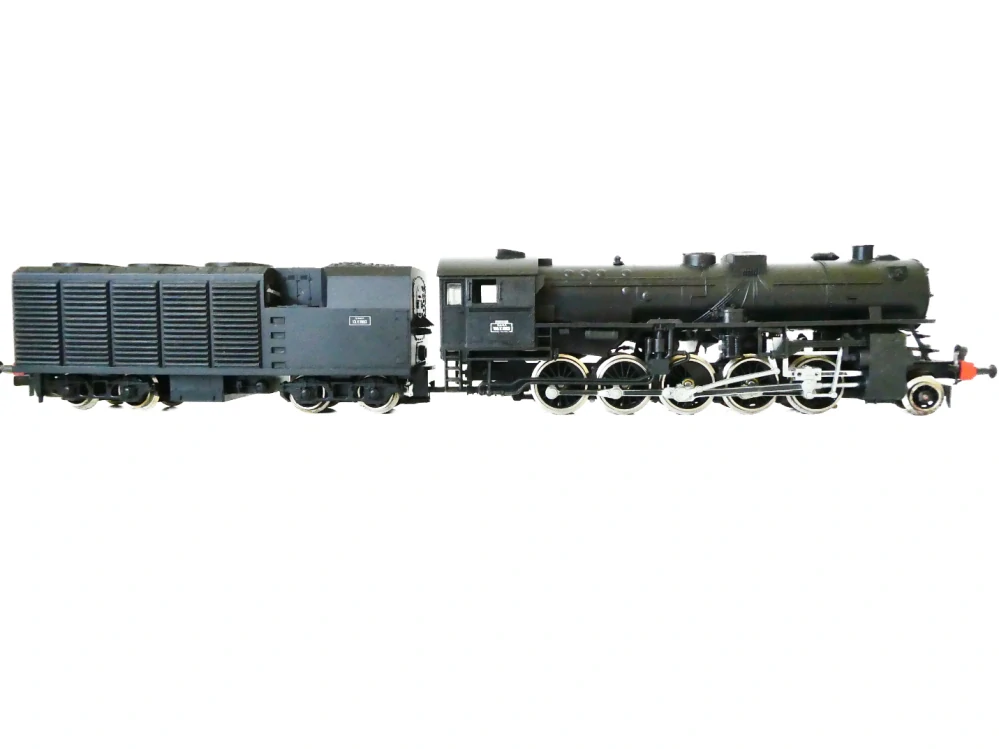 H0 PIKO Parní lokomotiva BR 52 150.Y.1993 SNCF s vanovým tendrem OSVĚTLENÁ TOP STAV RARITA!!